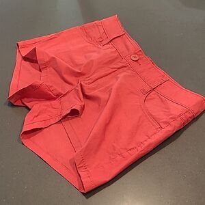 City Streets sz 5 polished cotton spandex blend shorts